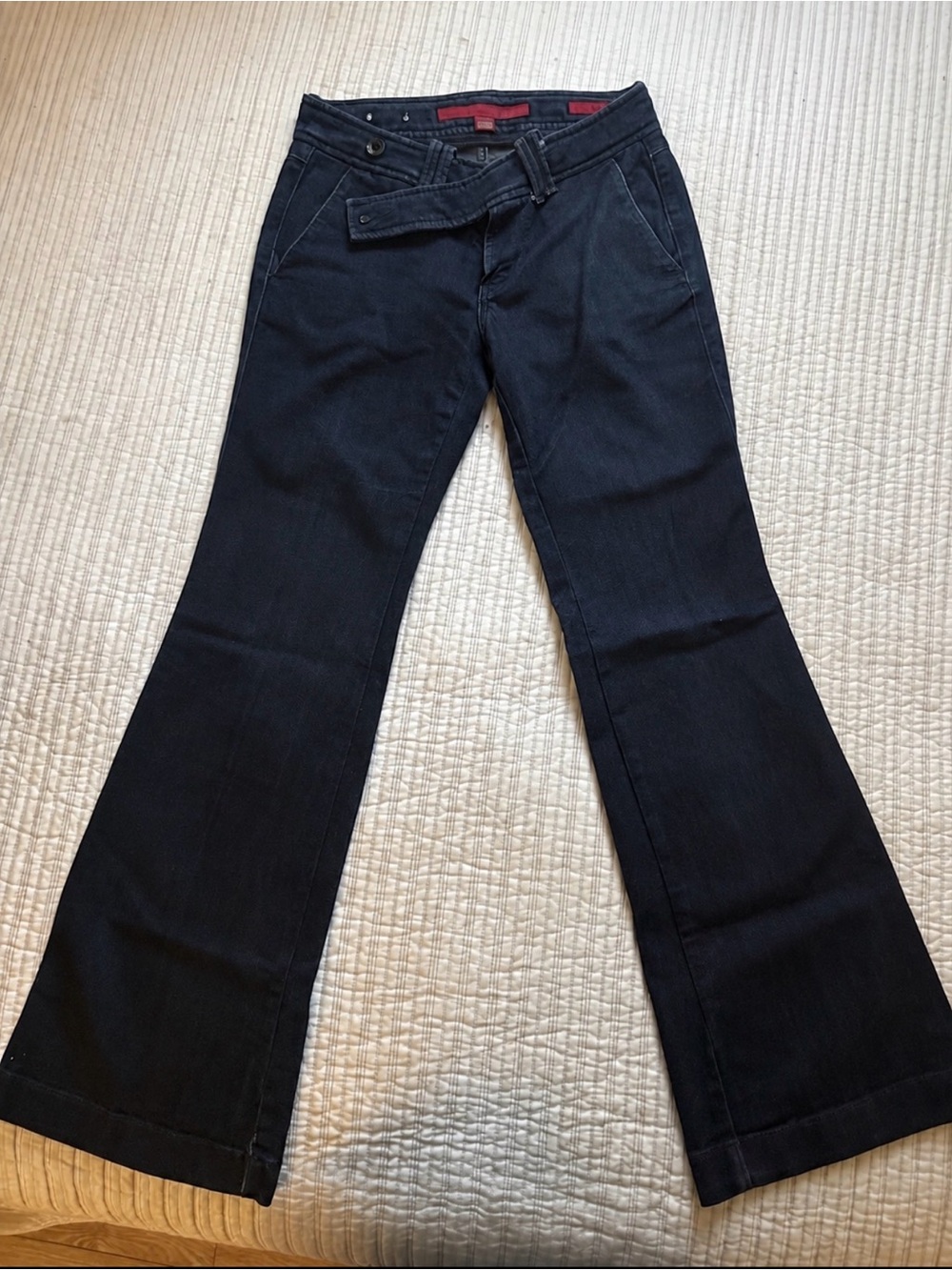 Dark wash boot cut jeans limited edition banana republic
